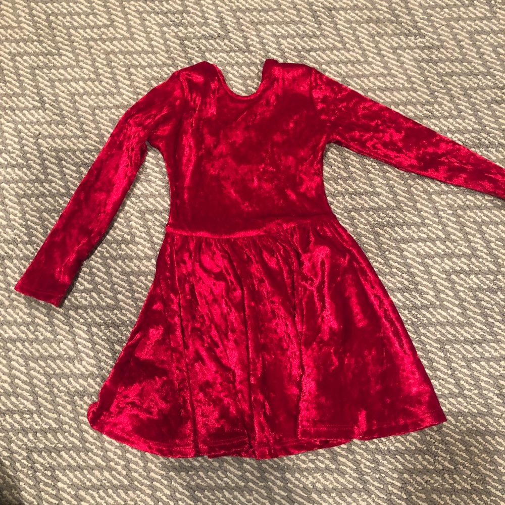 PixieLane brand be happy red valentine dress